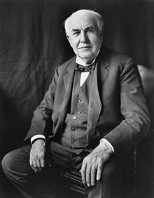 Portrait of Thomas Alva Edison